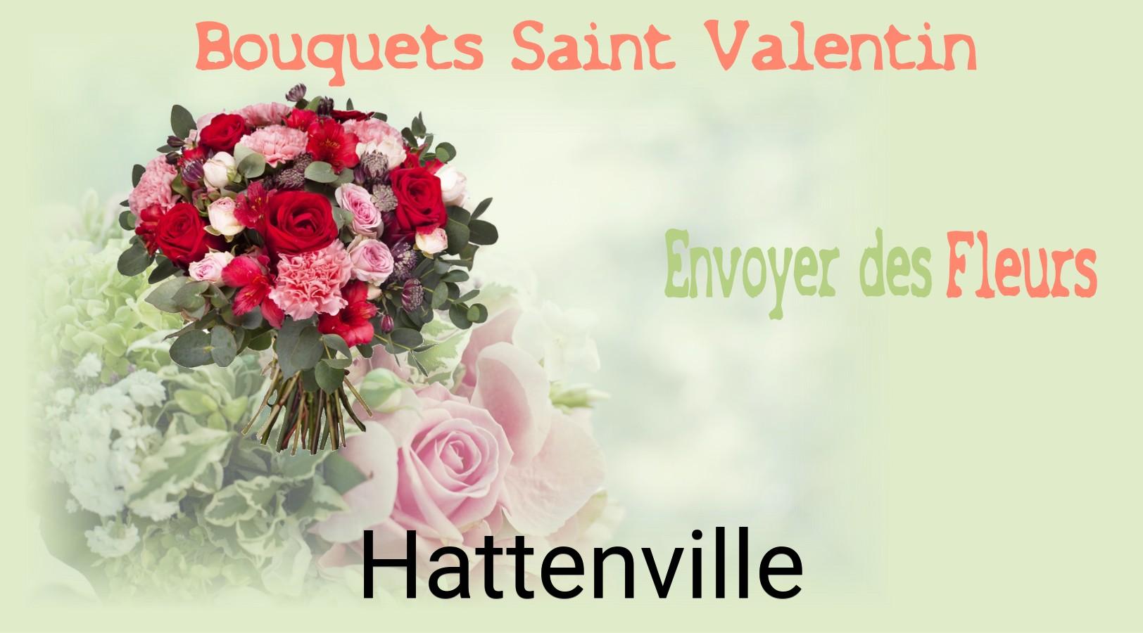 Roses de Saint-Valentin livrées à Hattenville
